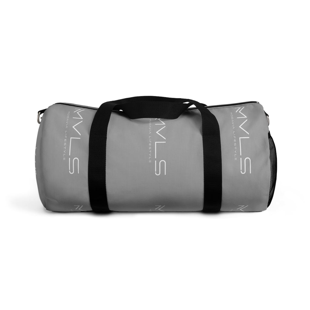 Gray Gym Duffel Bag