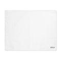 White Cotton Placemat, 1pc