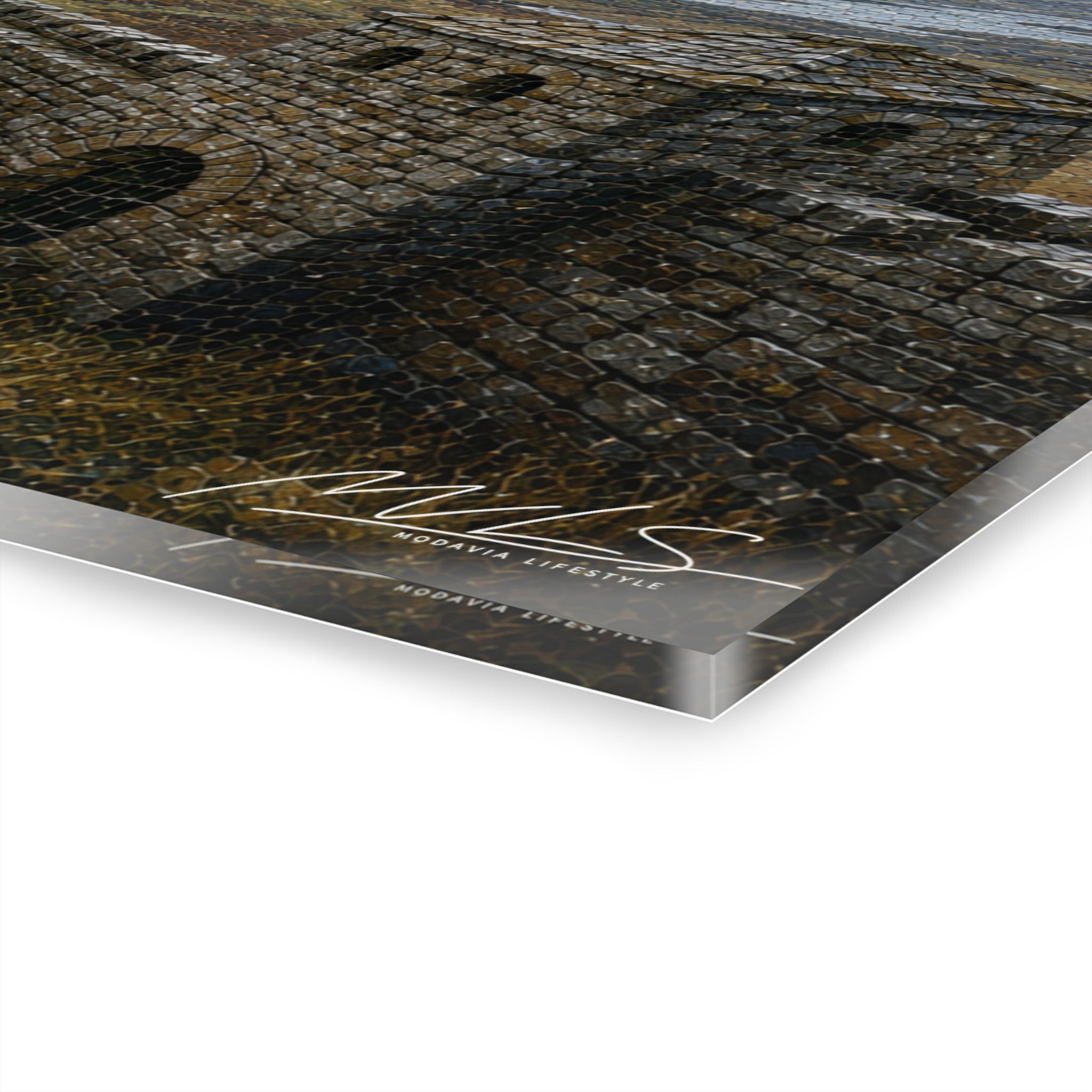 Hadrian's Wall Mosaic Style