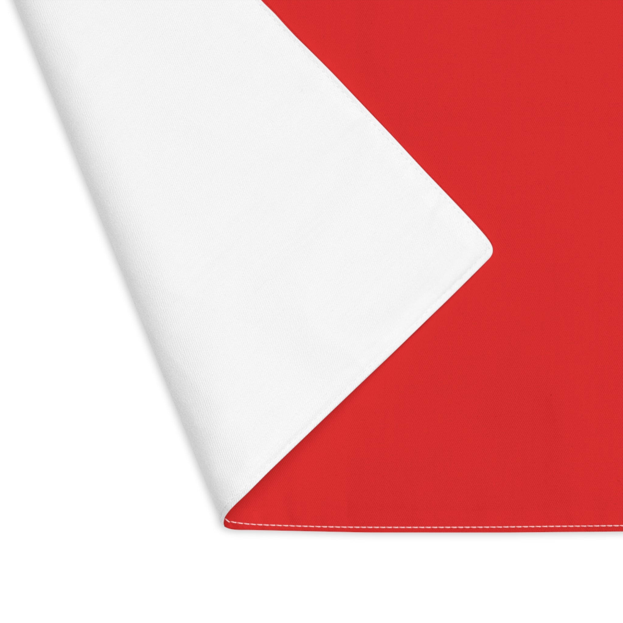 Red Cotton Placemat, 1pc