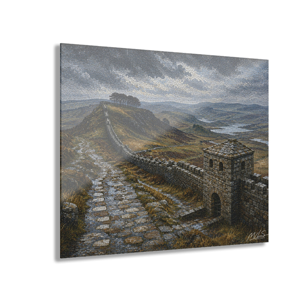 Hadrian's Wall Mosaic Style