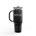 Purple and black Thermal Travel Vessel