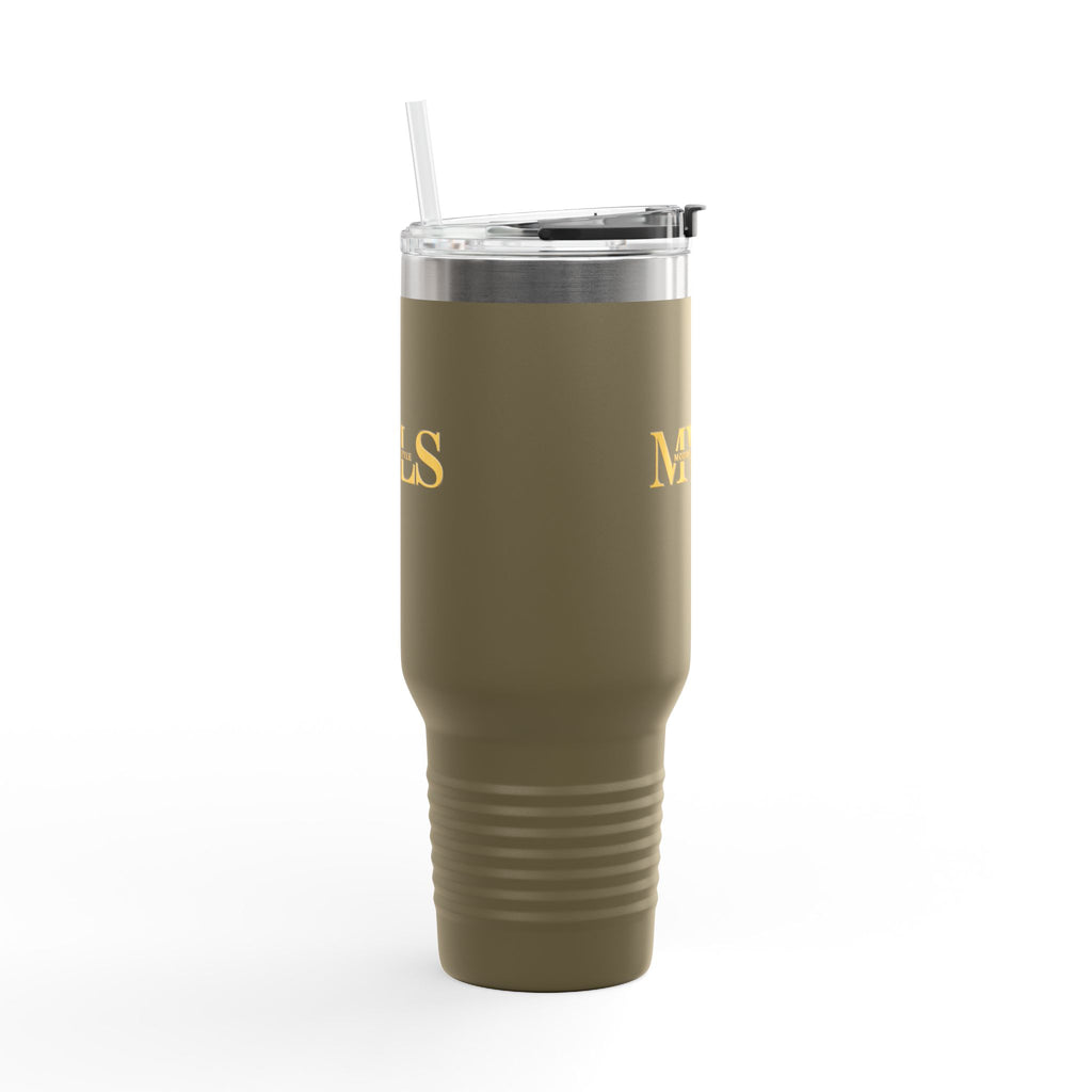 Mustard and olive Thermal Travel Vessel
