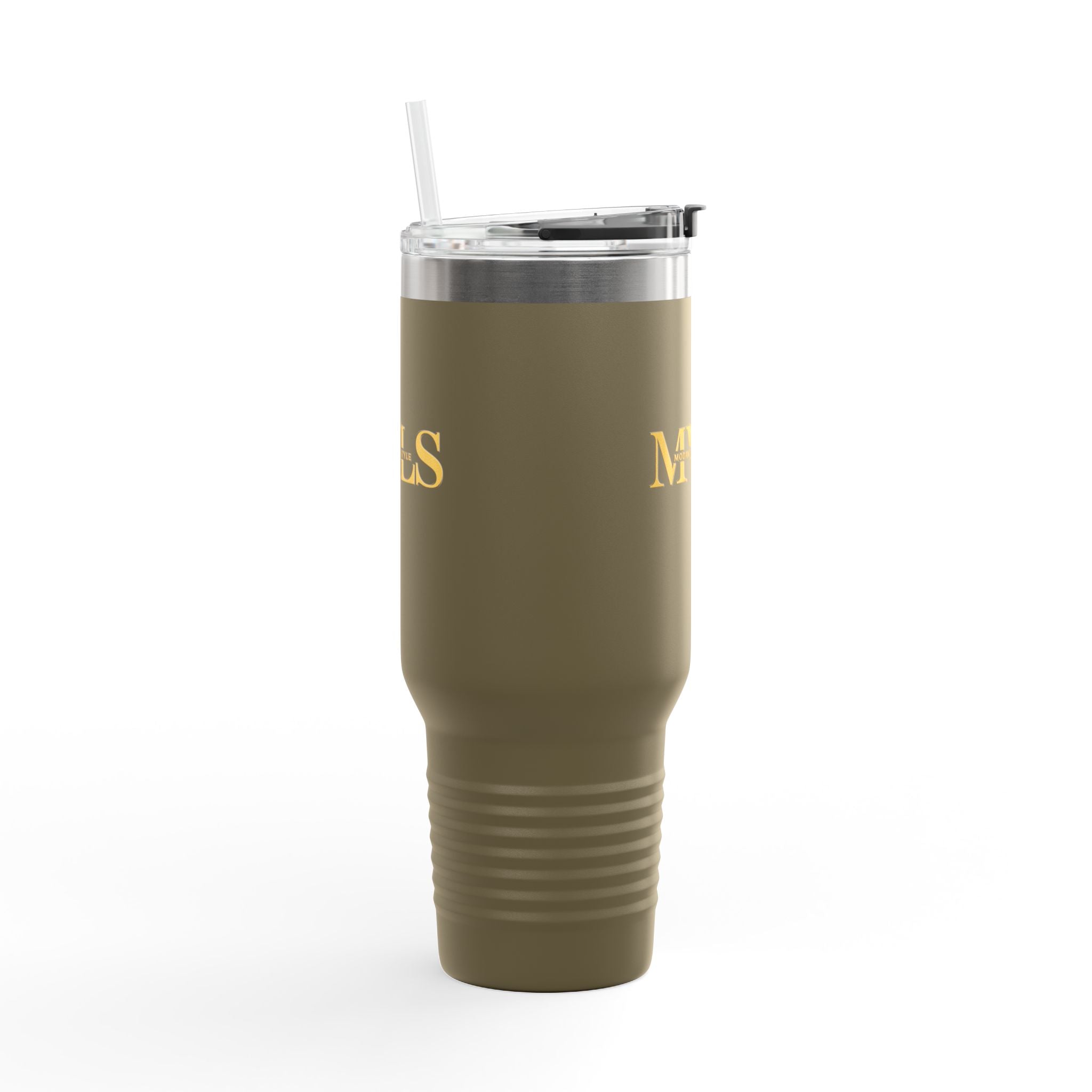 Mustard and olive Thermal Travel Vessel