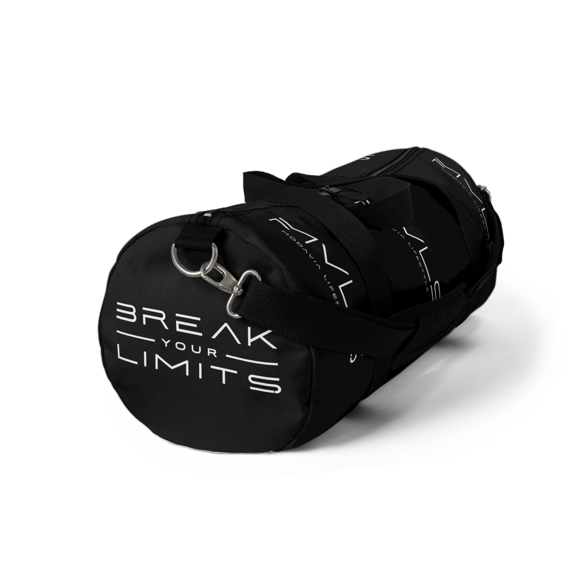 Black Gym Duffel Bag