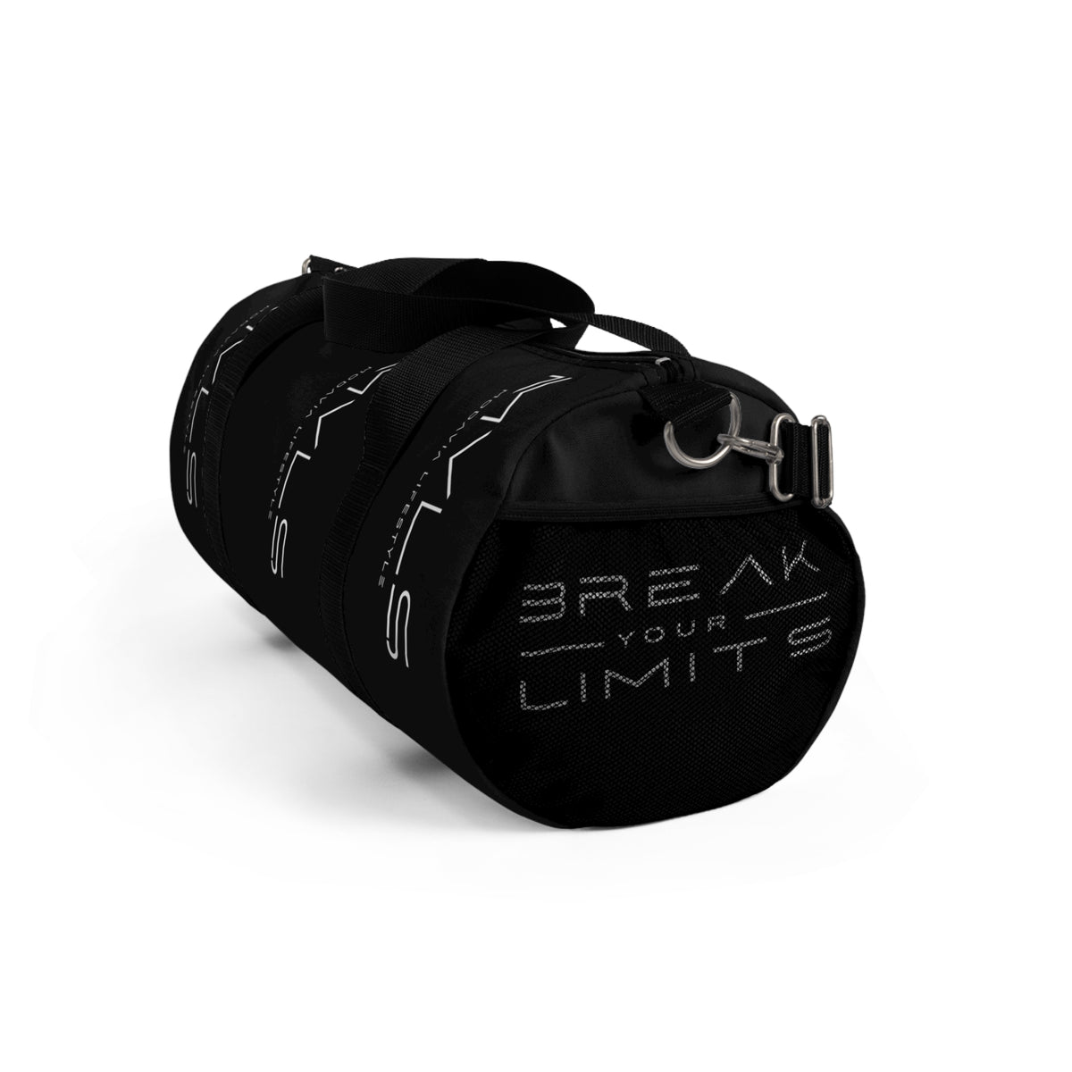 Black Gym Duffel Bag