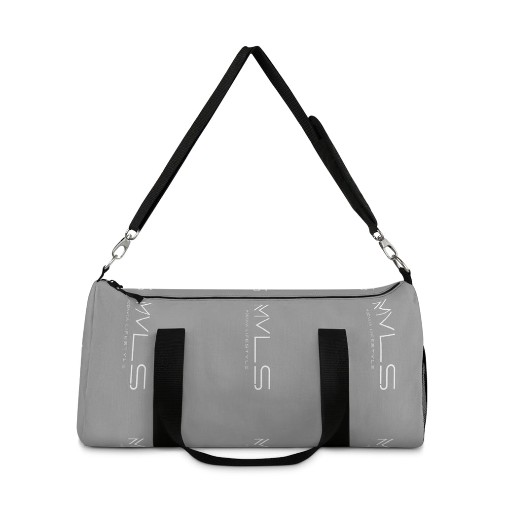 Gray Gym Duffel Bag