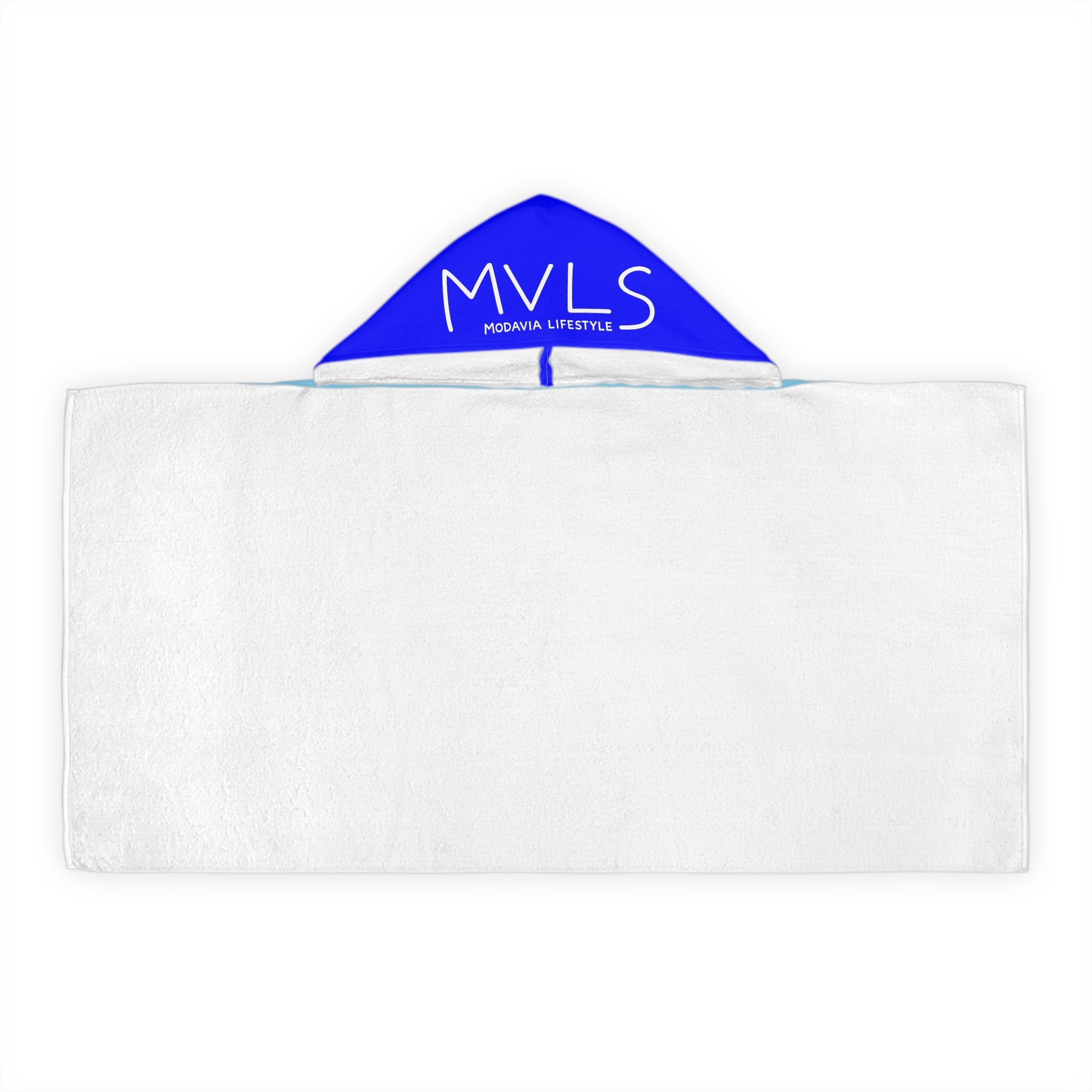 Blue Hooded Towel
