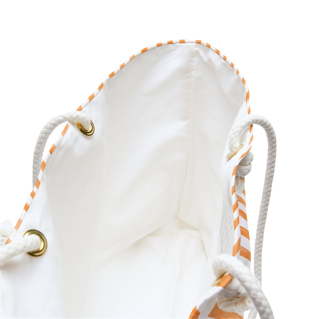 Aestas Orange Voyage Tote