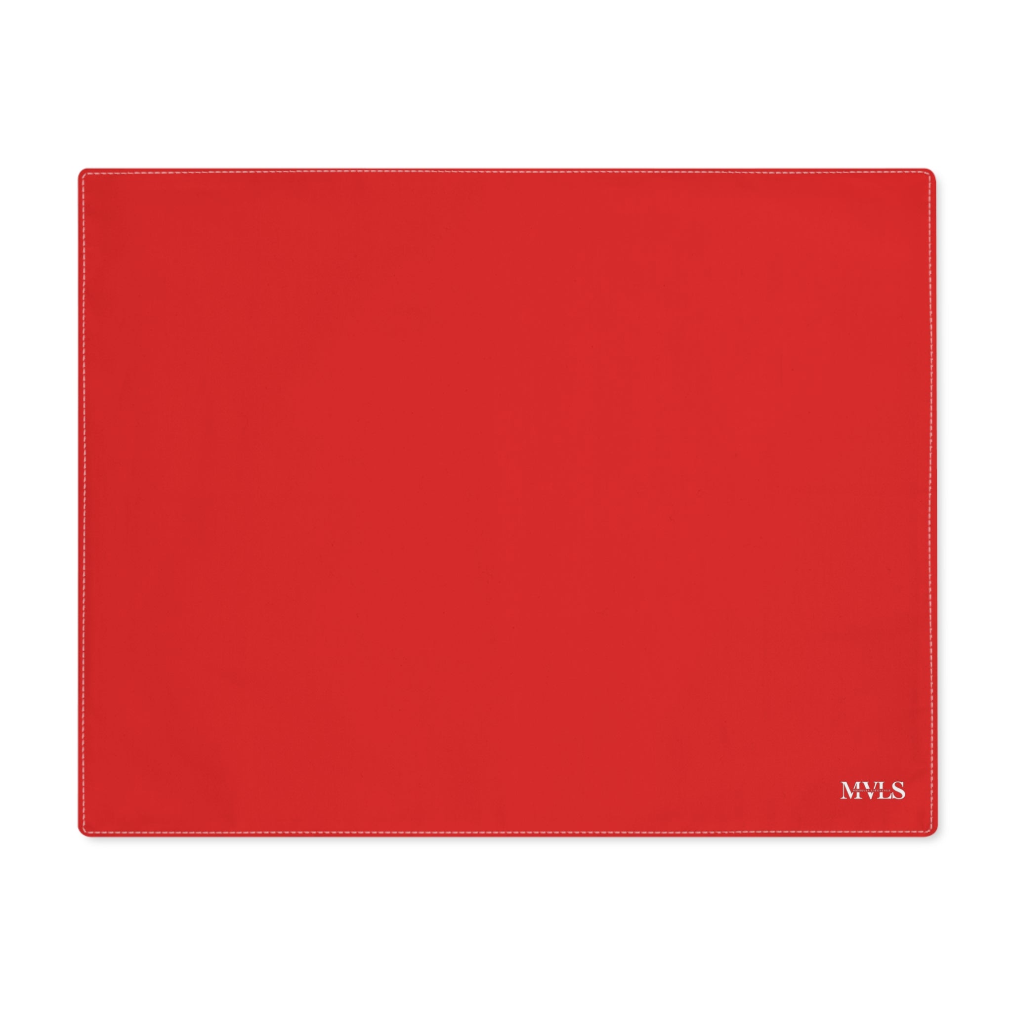 Red Cotton Placemat, 1pc