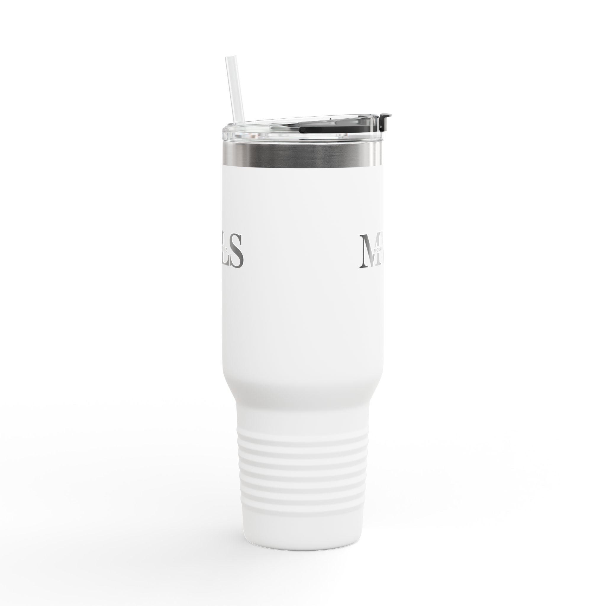 Black and white Thermal Travel Vessel