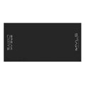 Black Gym Towel