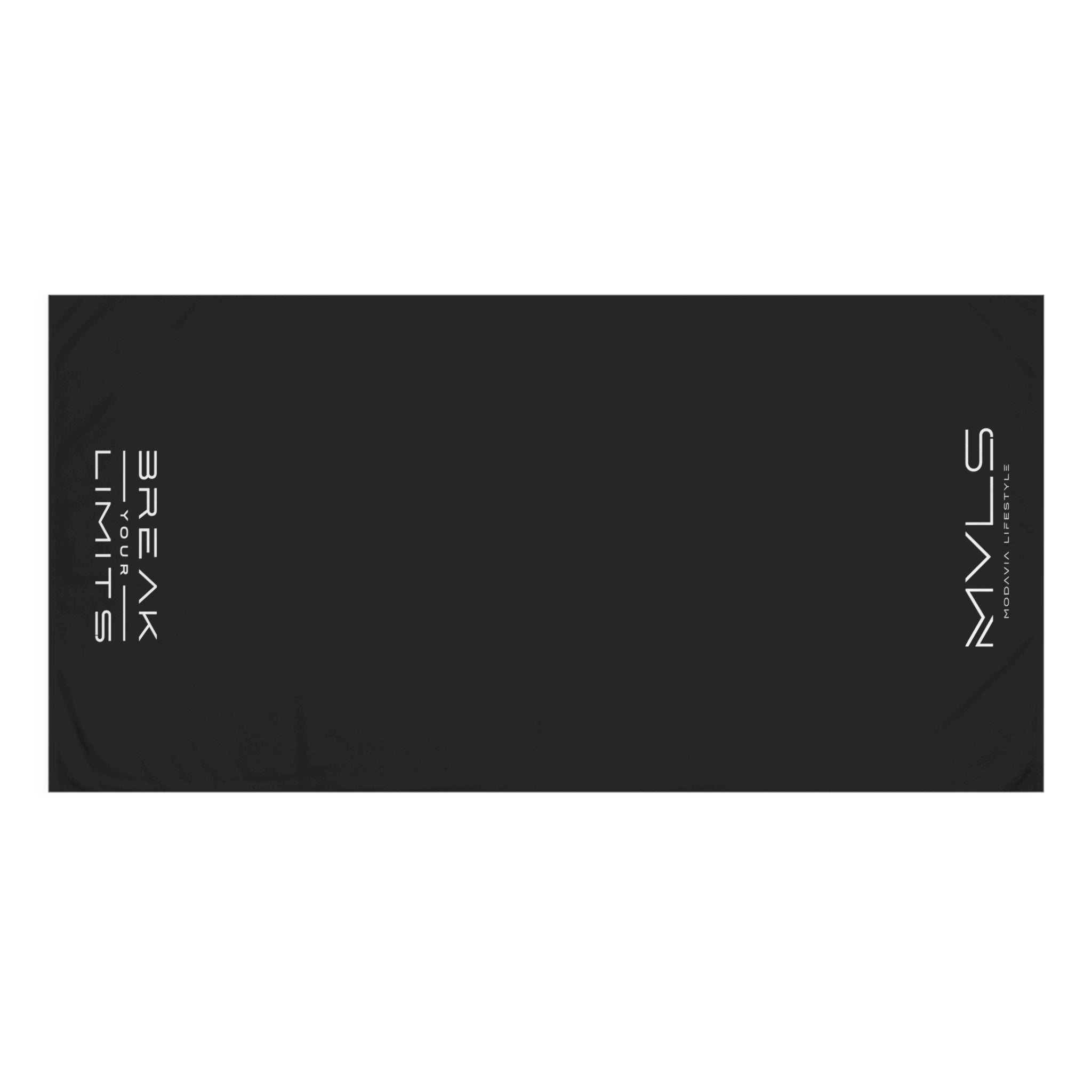 Black Gym Towel