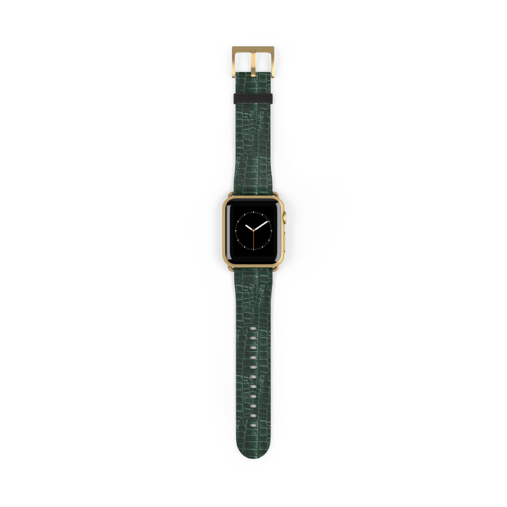Correa Croc Scale Verde Cazador