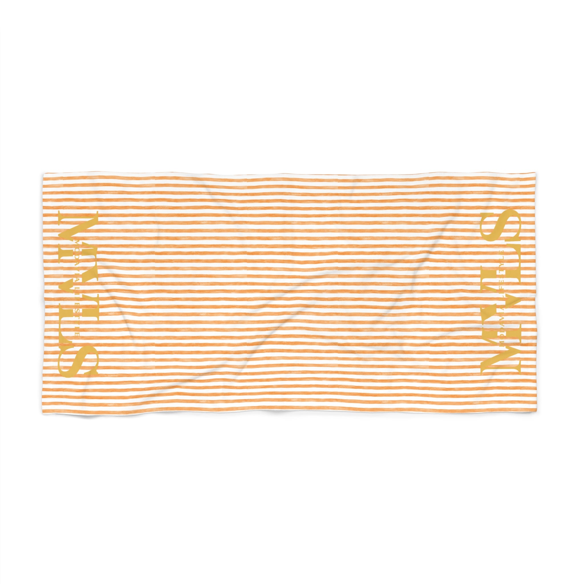 Aestas Orange Beach Towel S