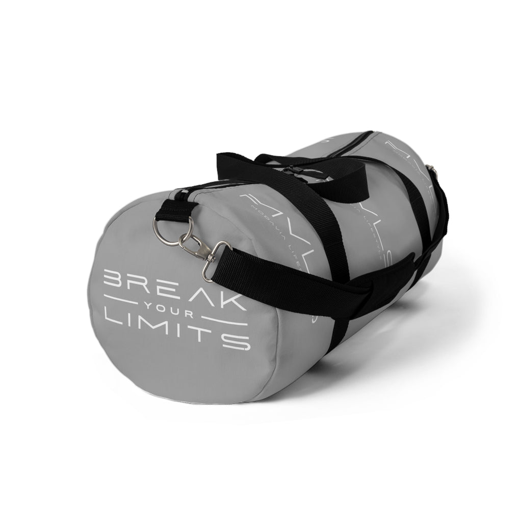 Gray Gym Duffel Bag