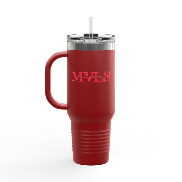 Red and red Thermal Travel Vessel