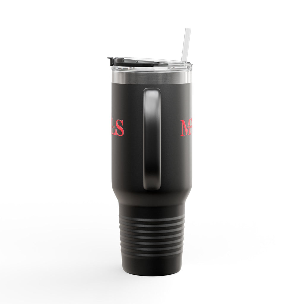 Black and red Thermal Travel Vessel