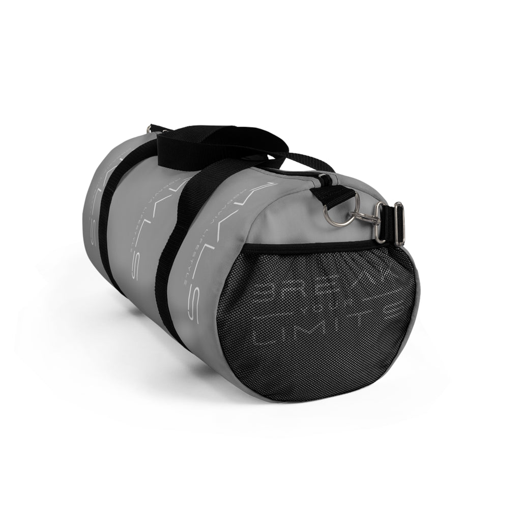 Gray Gym Duffel Bag