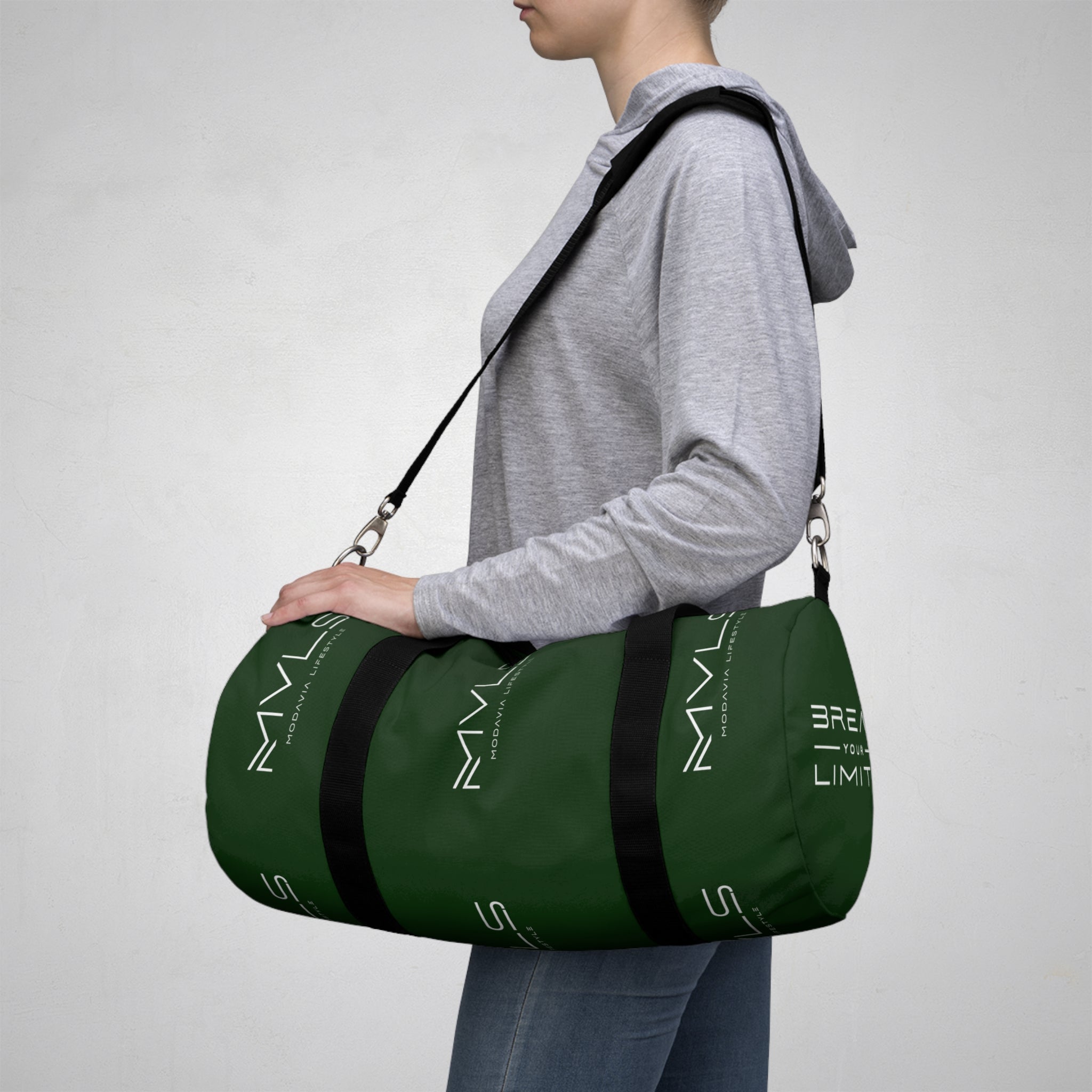 Green Gym Duffel Bag