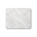 Lux White Leather Placemat, 1pc