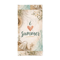 Aestas i love summer Beach Towel