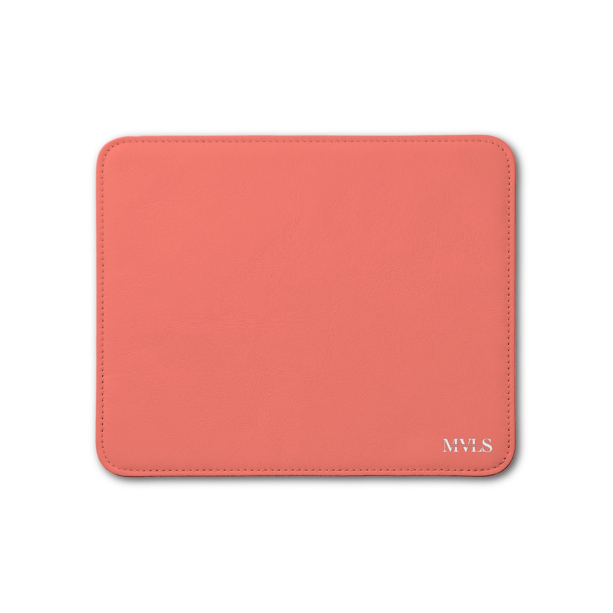 Salmon Leather Placemat, 1pc