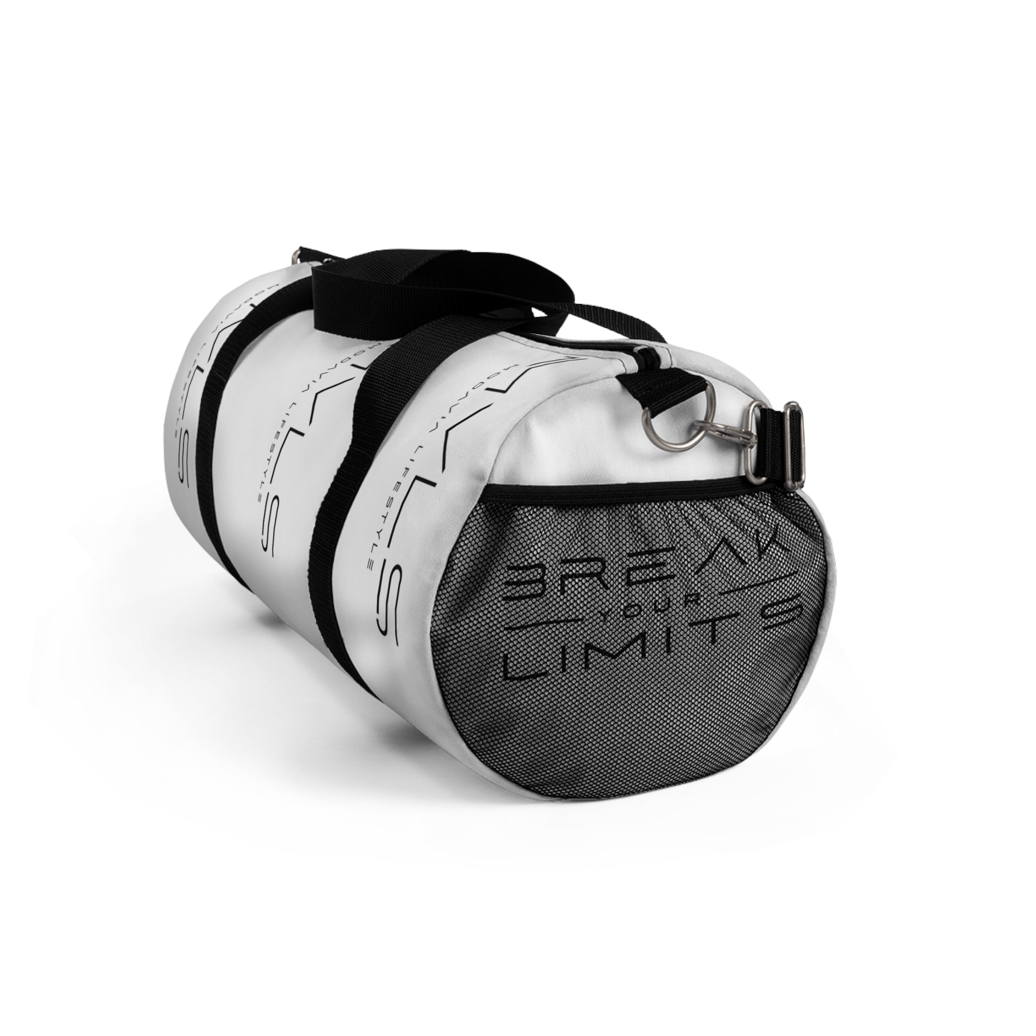 White Gym Duffel Bag