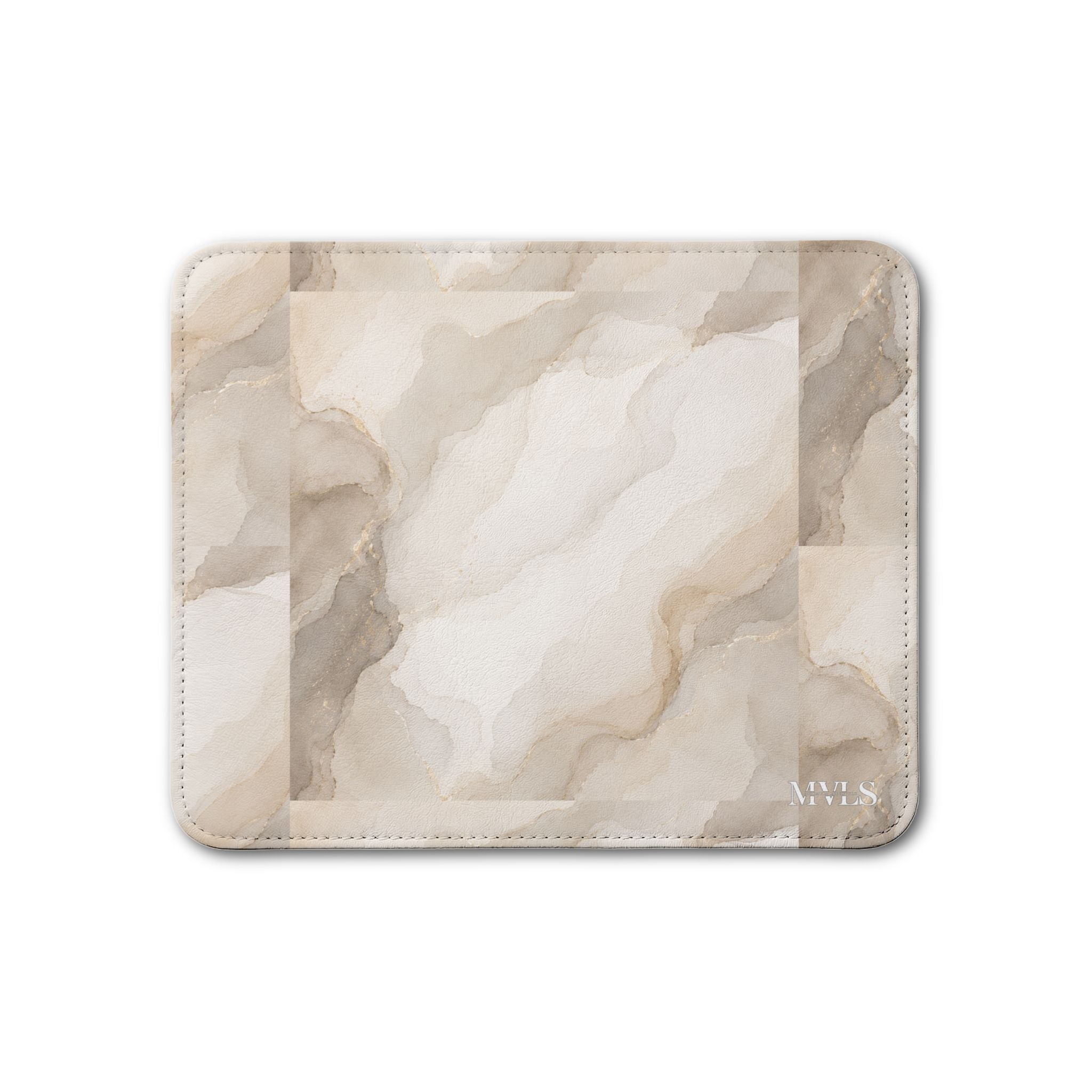 Lux Tan Leather Placemat, 1pc