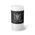 Silver and Black Beer Mug