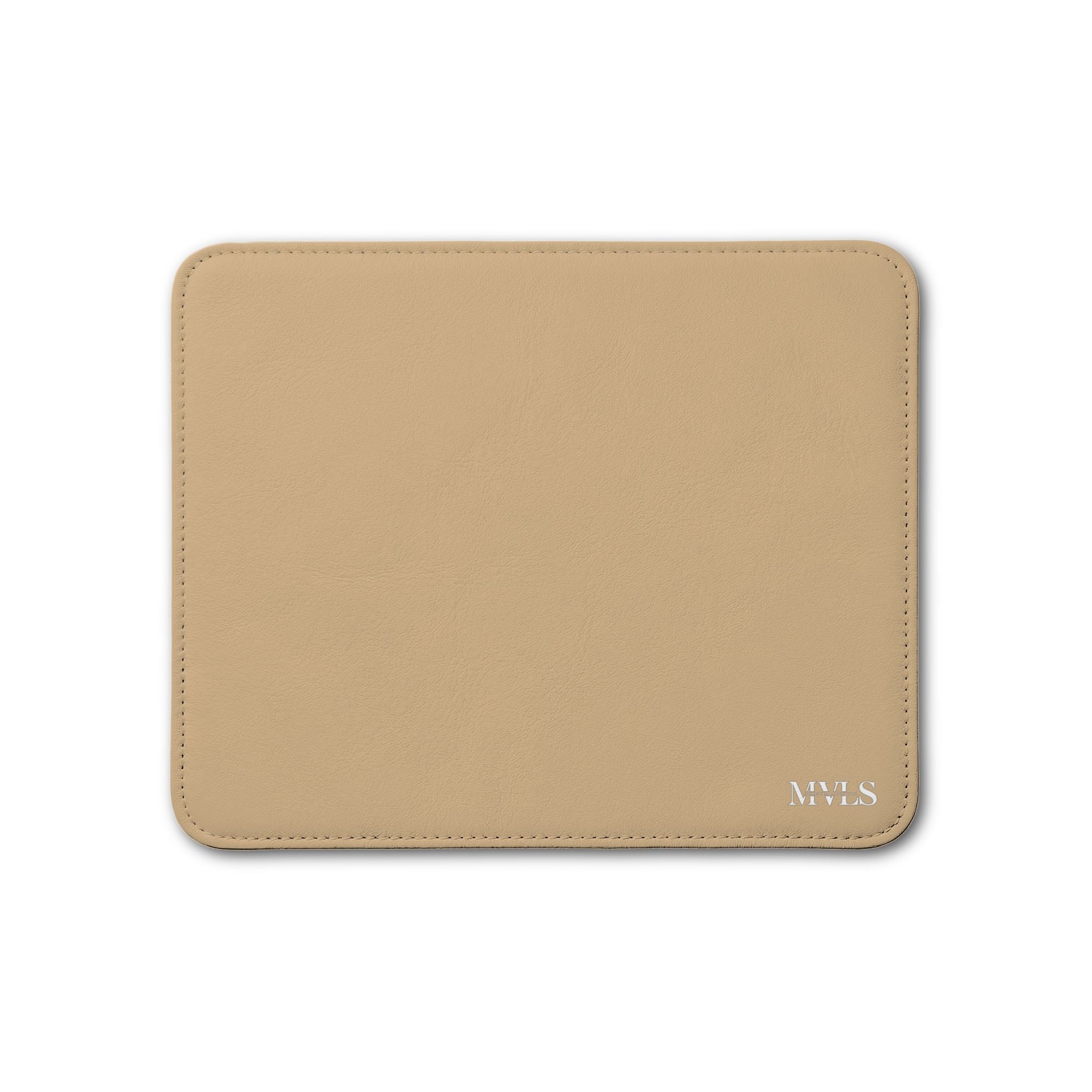 Tan Leather Placemat, 1pc