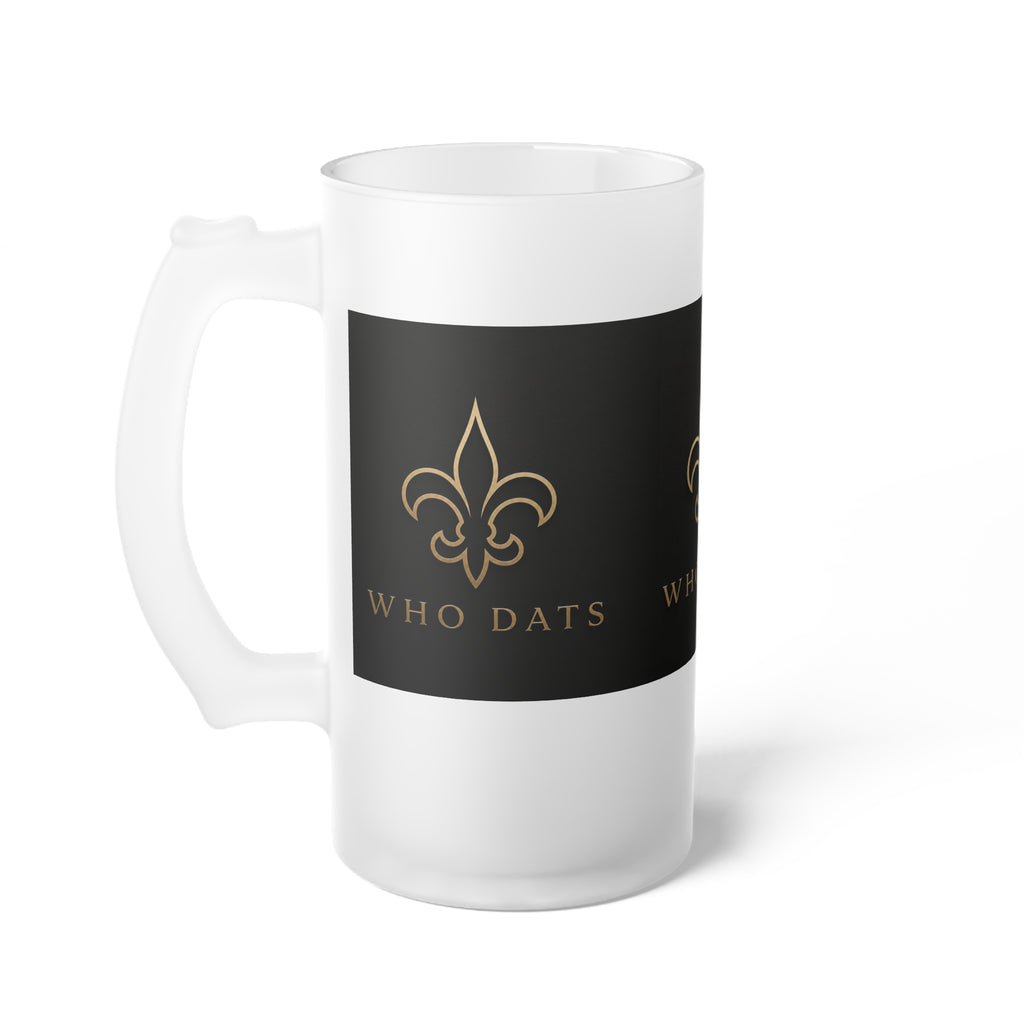 Who Dats Beer Mug