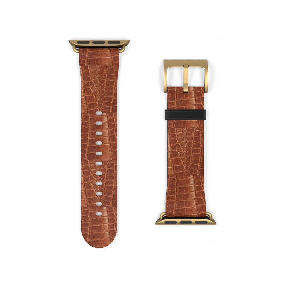 Correa Croc Scale Cognac