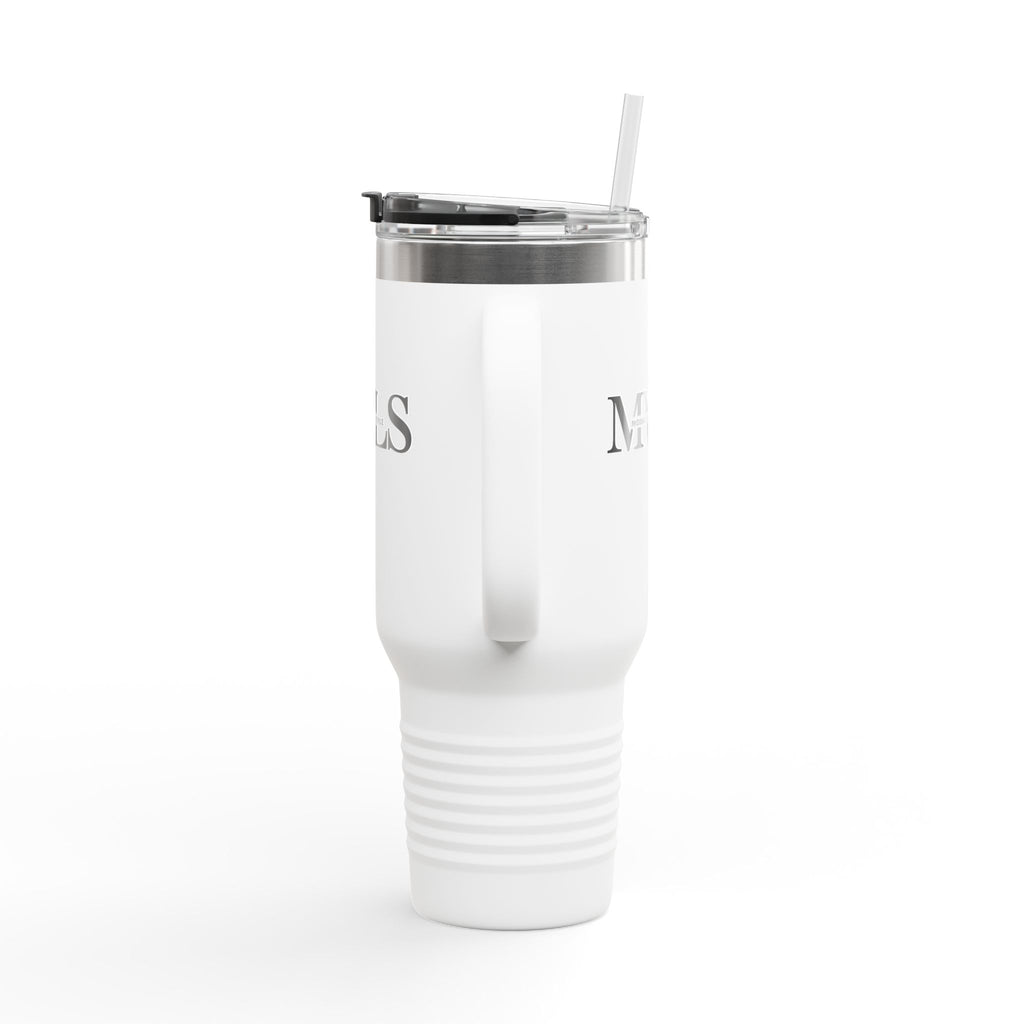 Black and white Thermal Travel Vessel