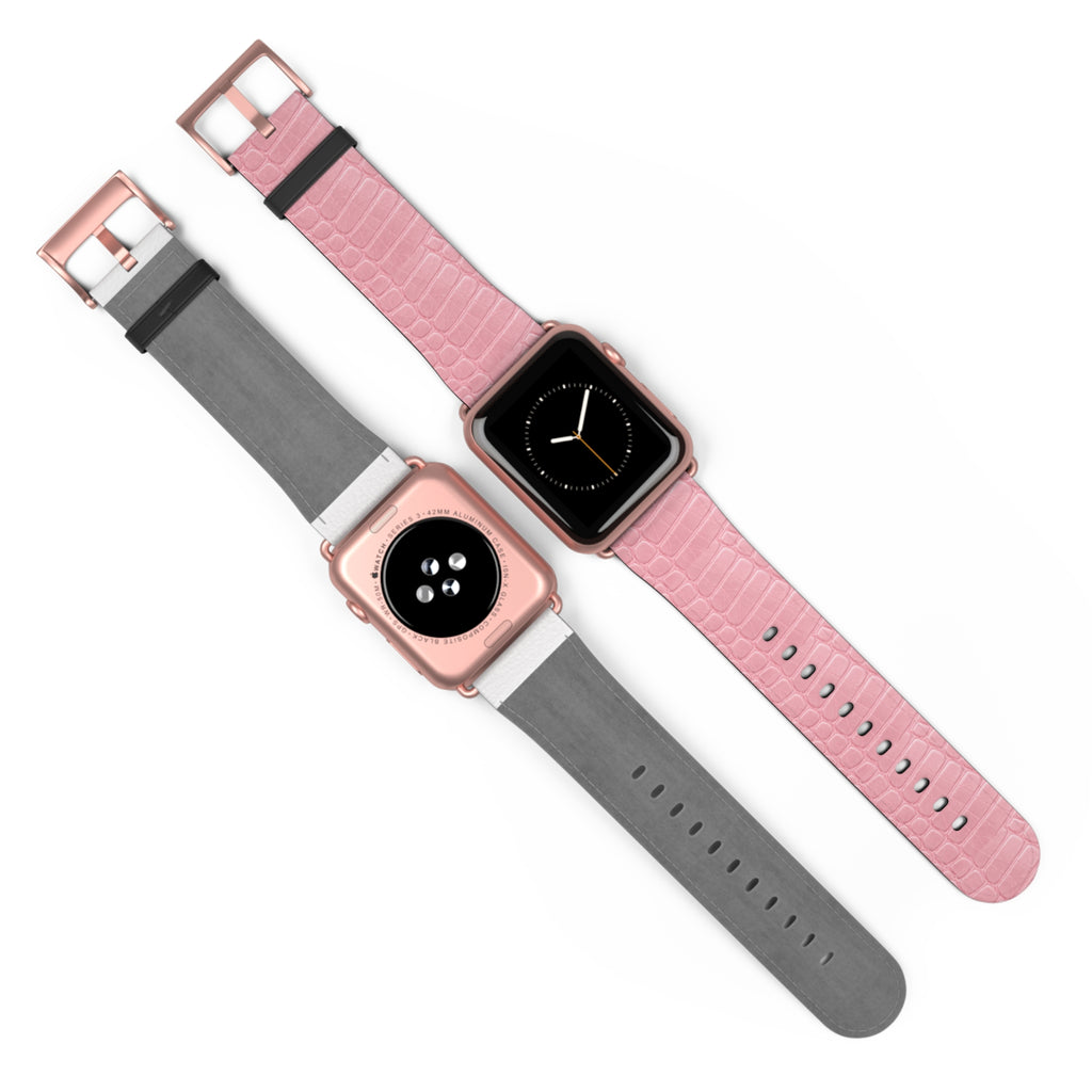 Correa Croc Scale Rosa Claro