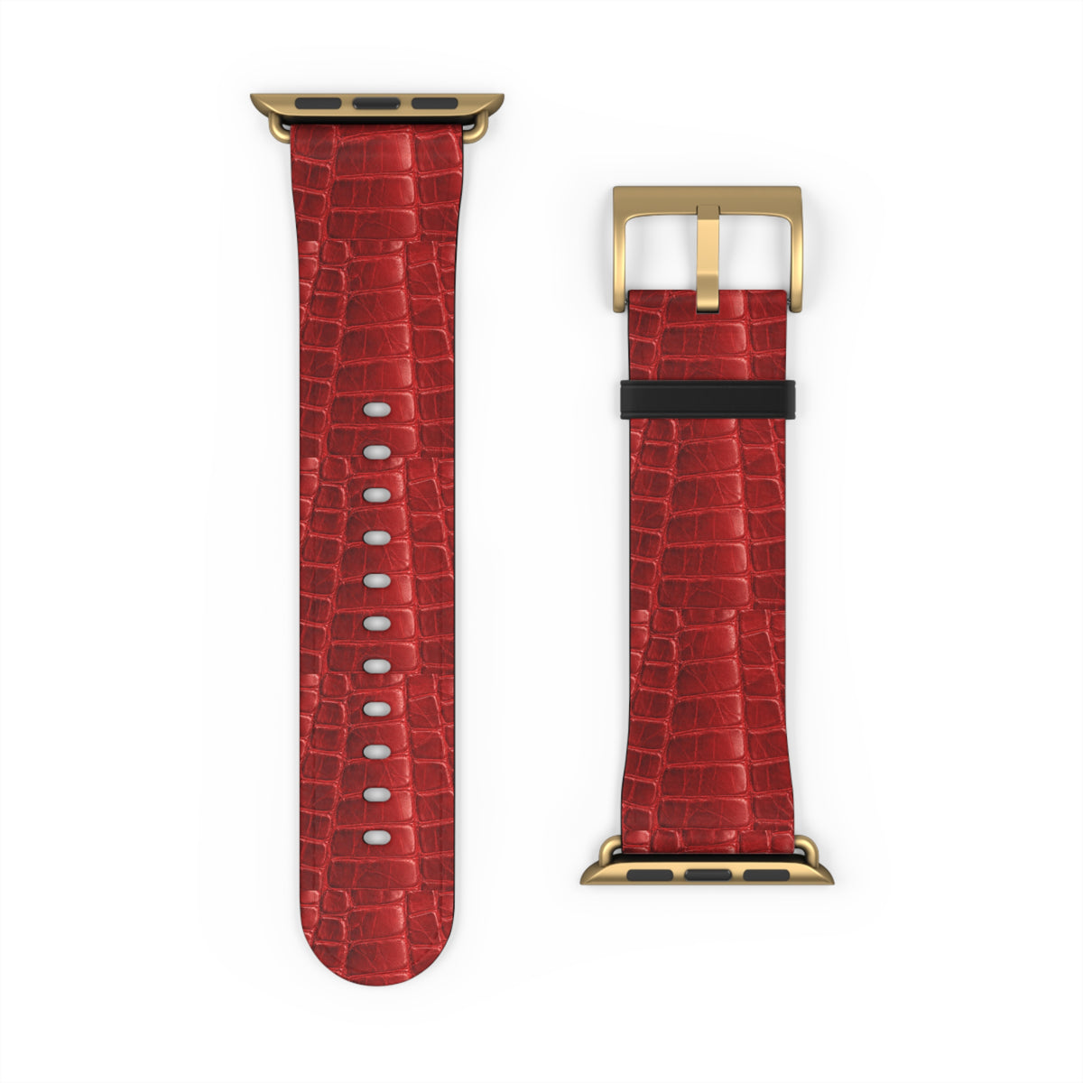 Correa Croc Scale Rojo
