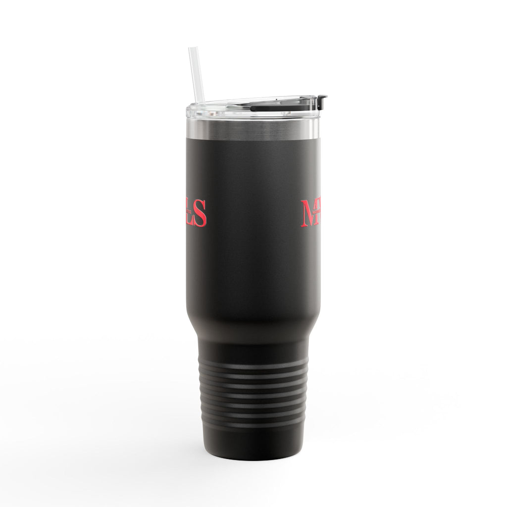 Black and red Thermal Travel Vessel