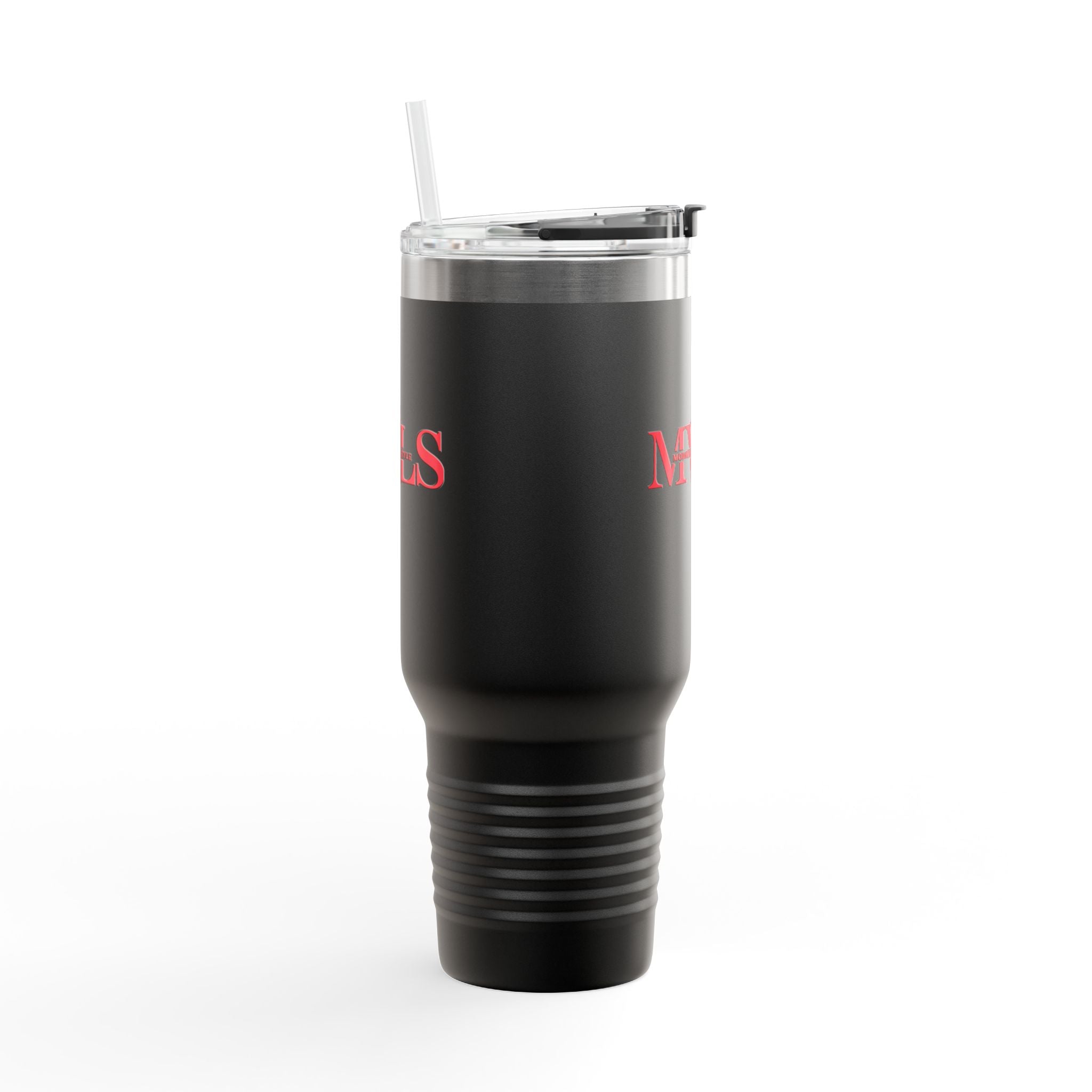Black and red Thermal Travel Vessel