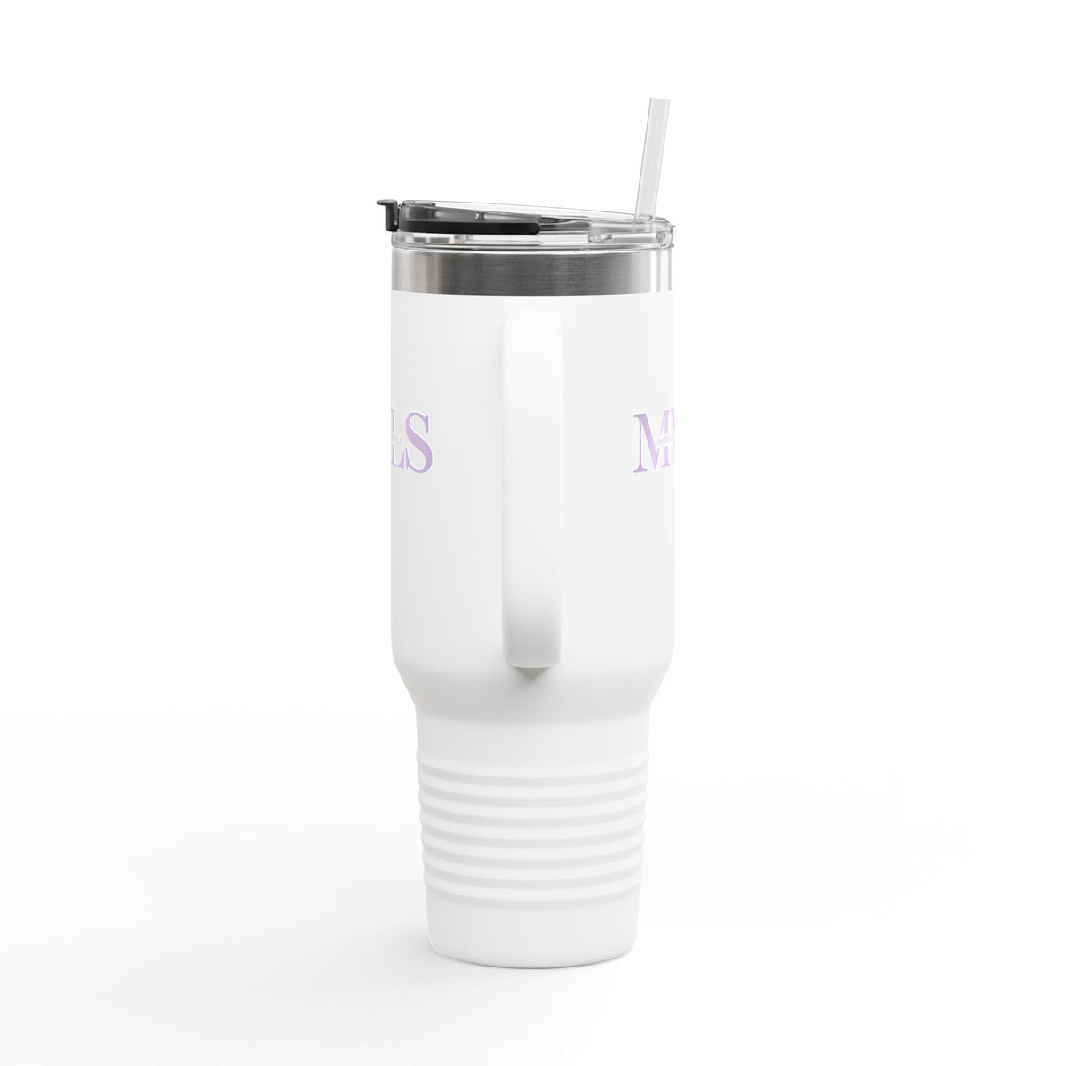 Termo Termico Blanco y Morado