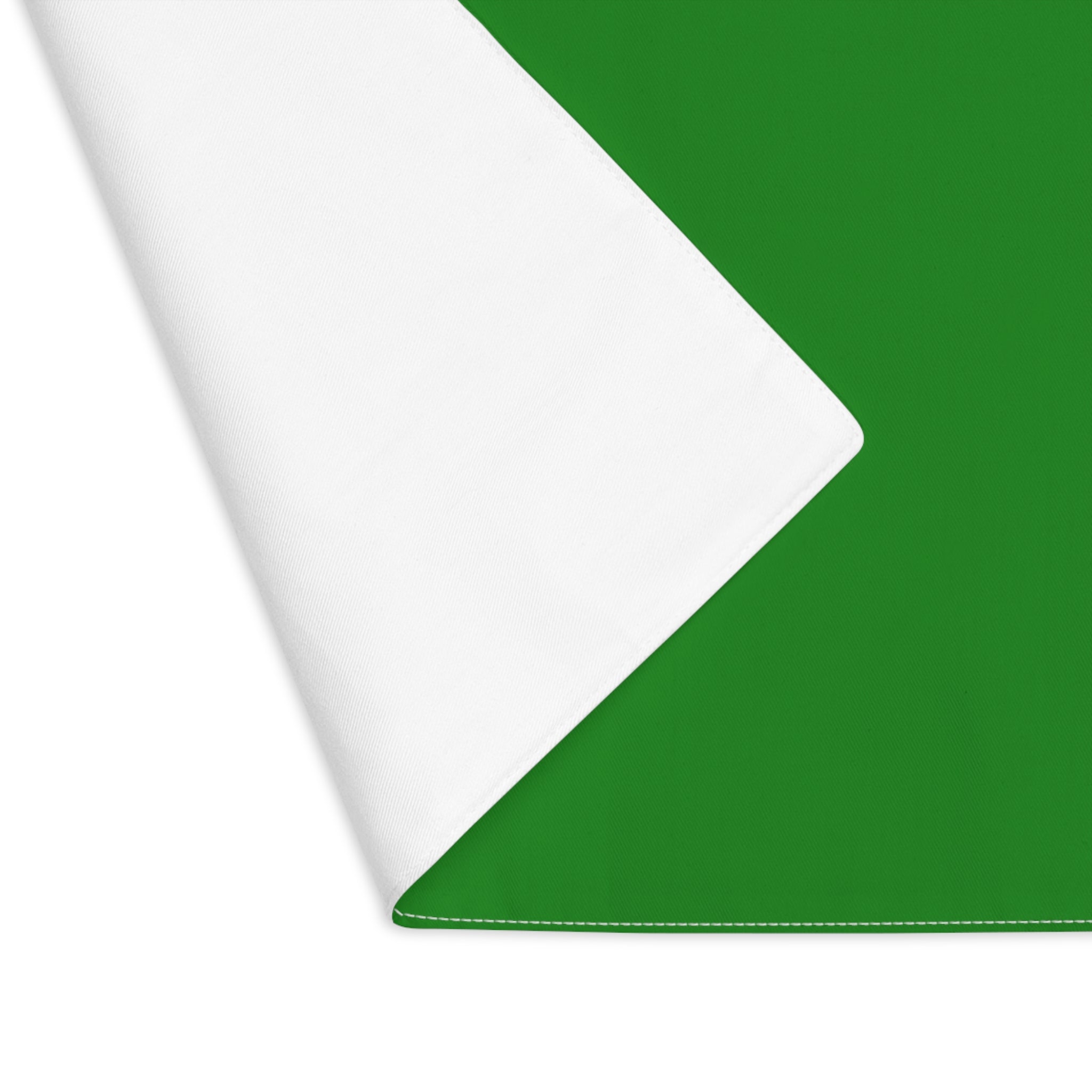 Green Cotton Placemat, 1pc