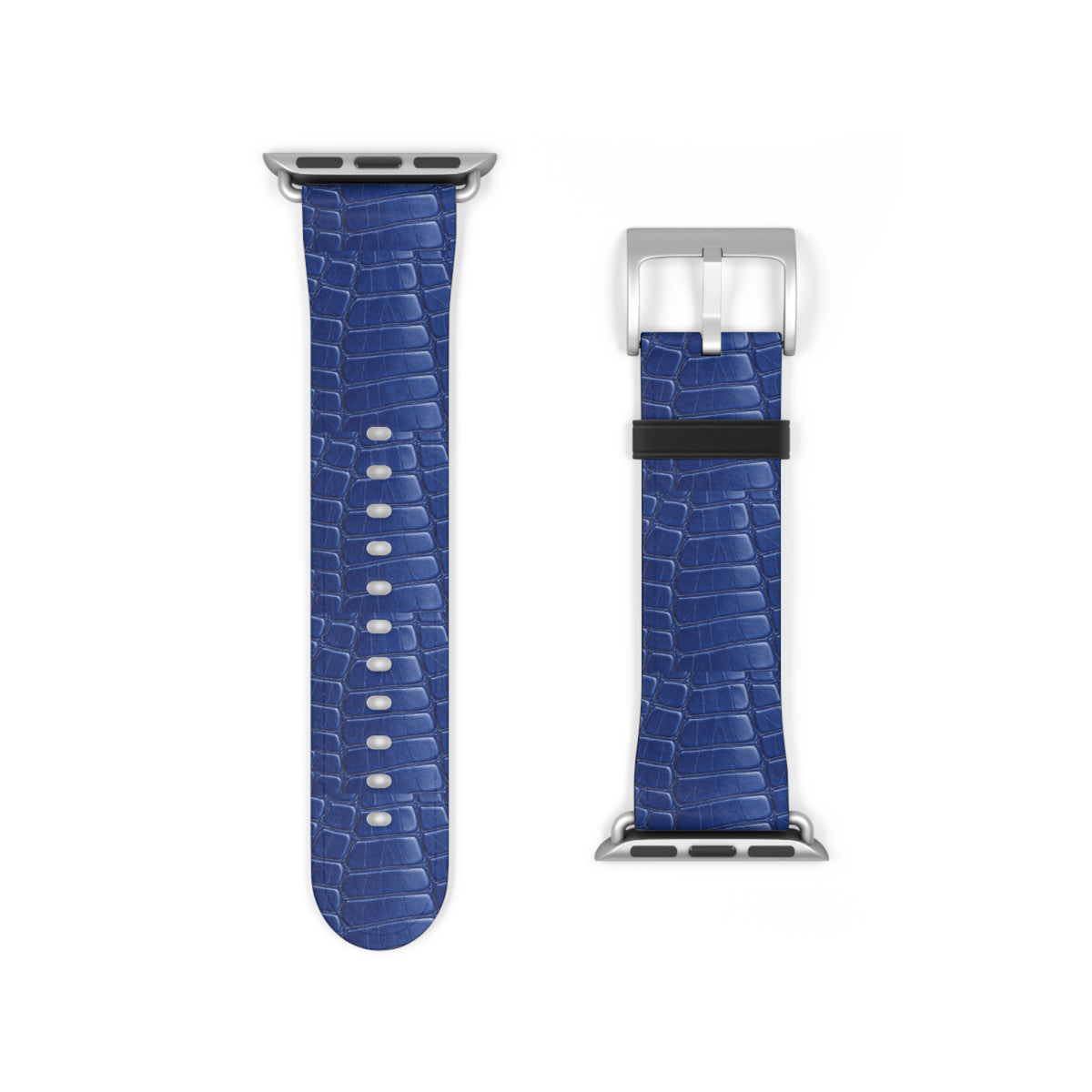 Correa Croc Scale Azul Rey