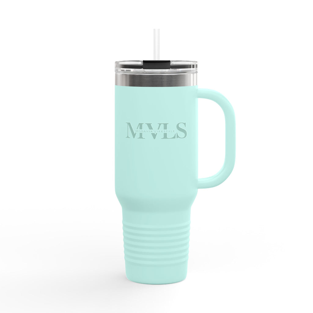 Teal and teal Thermal Travel Vessel