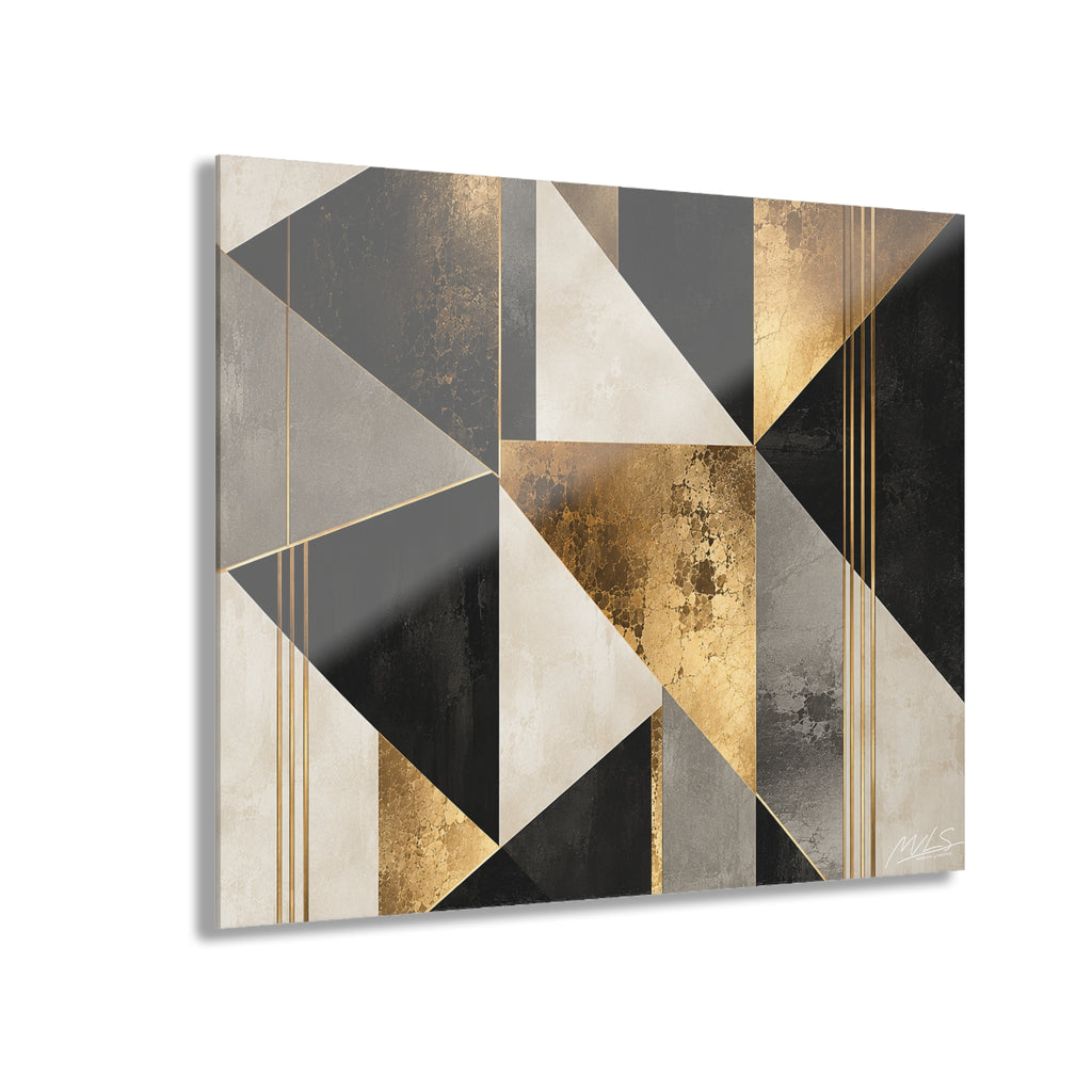 Gold Geometric 4