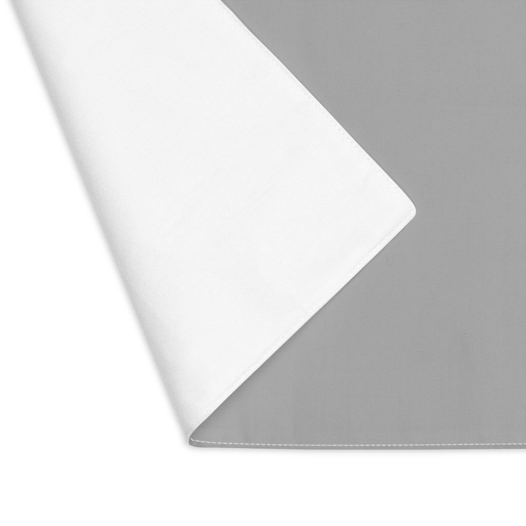 Gray Cotton Placemat, 1pc