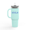 Blue and Teal Thermal Travel Vessel